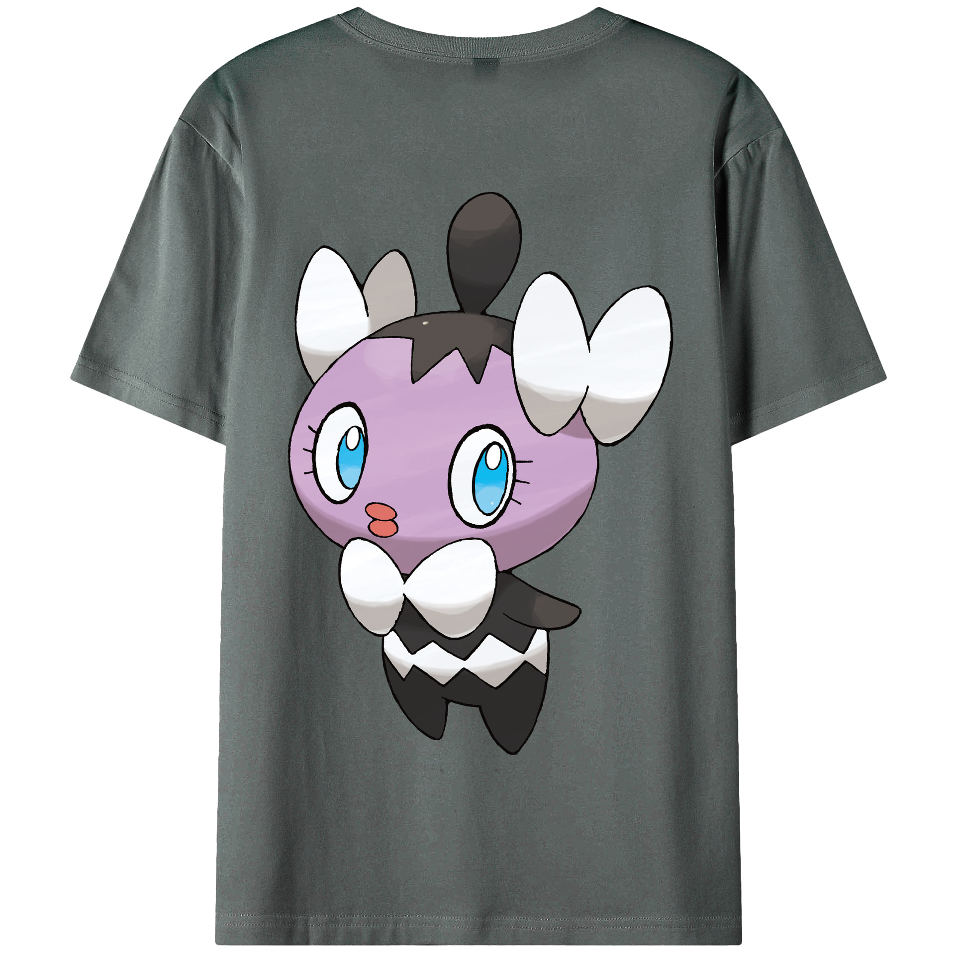 （画像用） ポケットモンスター Pokémon 綿100％半袖Tシャツ（背面プリント）
